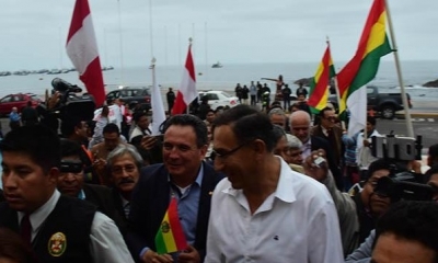 Visita de los empresarios al puerto Ilo/Foto. RRSS