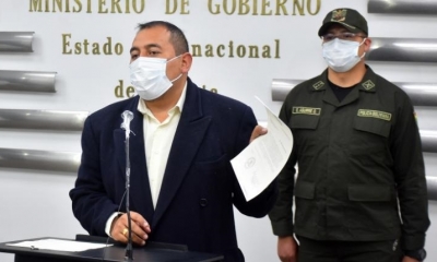 Foto / Archivo : El viceministro de Seguridad Ciudadana, Wilson Santamaría
