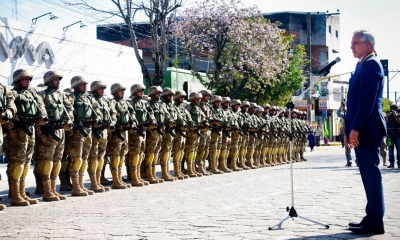 El acto se realizó en Yacuiba/Foto. Vicepresidencia 
