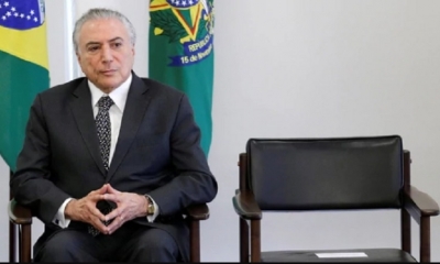 El presidente de Brasil se desplazó a un hospital de San Pablo para una 
