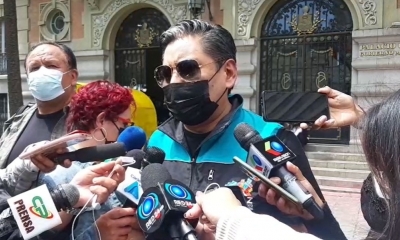 Linares denunció modus operandi contra las movilizaciones. Foto: GAMLP-