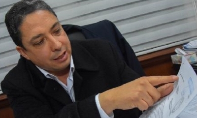 El ministro Héctor Arce en una entrevista con este medio hace unos días. Foto: APG Noticias