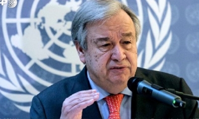 El secretario general de la ONU, António Guterres