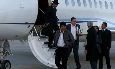Morales, fue recibido por los ministro y organizaciones sociales/Foto.BTV