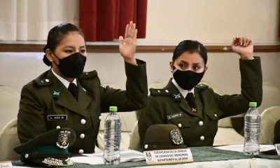 Ministro de Gobierno detalla alcances del Consejo Policial de Género.