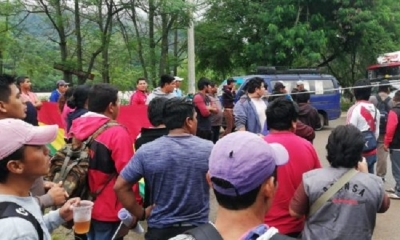 Exigen que les permitan seguir pasando mercadería/Foto. RRSS