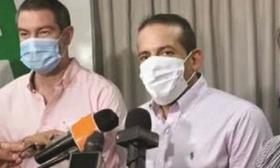 El gobernador de Santa Cruz, Luis Fernando Camacho.