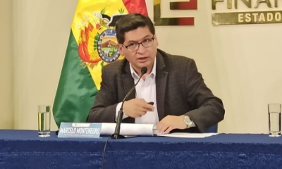 El ministro de Economía, Marcelo Montenegro