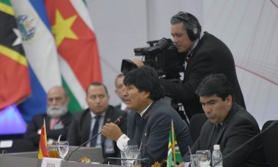  Participación del Presidente Evo Morales en la XV Cumbre Ordinaria de Jefes de Estado y/o Gobierno, que se desarrolla en la Capital de Venezuela