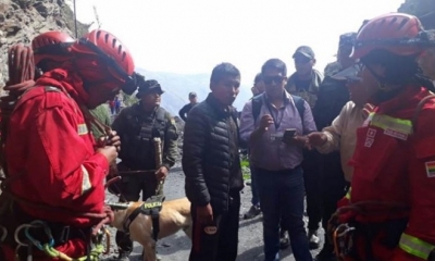 En la víspera se desplegó un gran contingente para intentar dar con el menor desparecido.