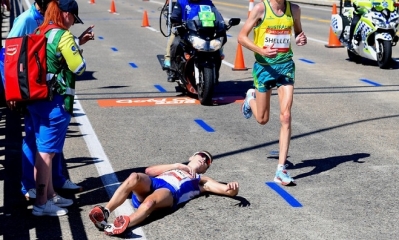 Una de las fotos que tomo un espectador. Foto: RT