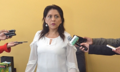 Gísela López, Ministra de Comunicación/Foto. ABI