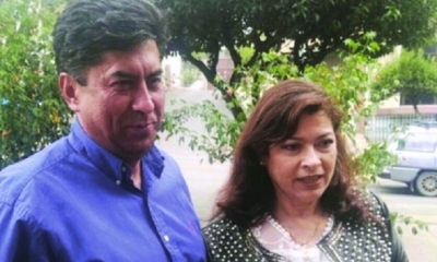 Orlando Ceballos y Carmela Torrez/Foto: RRSS
