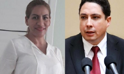 Patricia Pacajes y Héctor Arce/Foto. Kandire