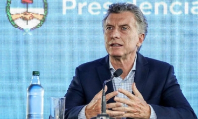 El presidente de Argentina, Mauricio Macri, en conferencia de prensa. | Fuente: Foto: Presidencia Argentina
