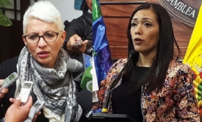 Susana Rivero y Adriana Salvatierra/Foto. Kandire