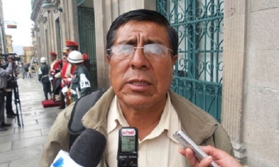 Nicanor Baltazar, secretario de Organización de la Central Obrera Boliviana (COB). Foto: Internet