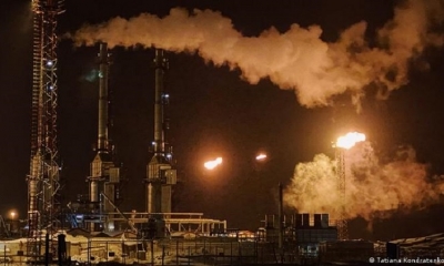 Planta de extracción de petróleo de Usinsk, Rusia