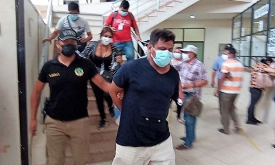 El acusado fue enviado a la cárcel.
