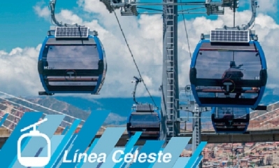 Línea Celeste/Foto. RRSS