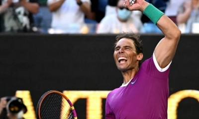 Nadal avanzó a semifinales del Abierto de Australia. 