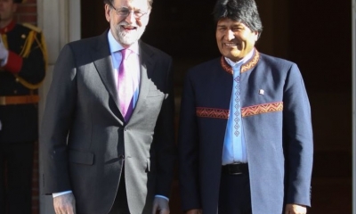 Evo Morales y Mariano Rajoy/Foto. RRSS