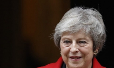 La primera ministra británica Theresa May