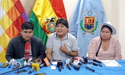 Morales anunció la carta este martes. Foto: RKC.