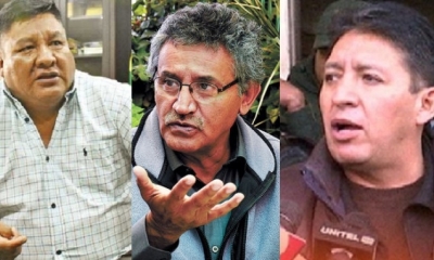 Zacarías Jayta, Iván Canelas y Eduardo Mérida/Foto. Kandire