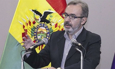 Jorge Richter en un anterior contacto con periodistas. Foto:ABI.