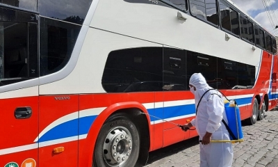 Transporte  Interdepartamental público de pasajeros y del sector privado en la ruta La Paz – Oruro