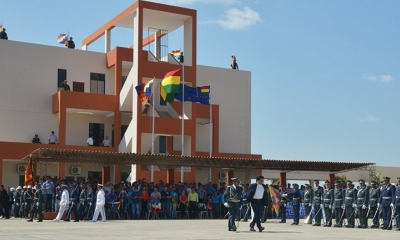 Primer contingente militar egresa de la Escuela de Comando Antiimperialista en Bolivia / Foto: Archivo