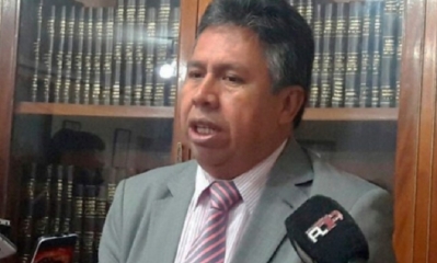 Luis Larrea, presidente del Colegio Médico de La Paz/Foto. RRSS