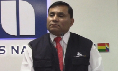 Mario Cazón (centro) presidente Ejecutivo del SIN/Foto. RRS