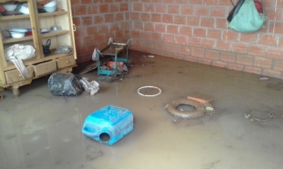 Todo el país sufre con las lluvias/Foto. RRSS
