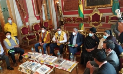 La conferencia de prensa de Revilla y ARIAS 