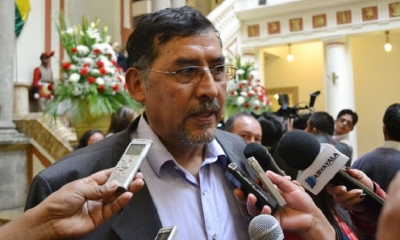 El ministro de Trabajo, Héctor Hinojosa