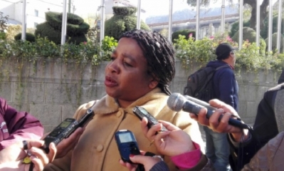 La diputada Mónica Rey. Foto: ANF