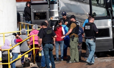 Se trata de una de las mayores redadas de la última década en el país norteamericano/Foto. RRSS