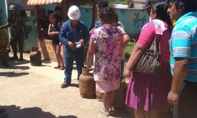 Así trabaja YPFB en las zonas afectadas/Foto. JS