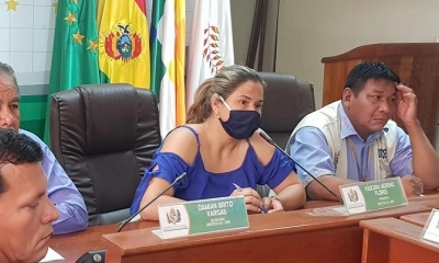 Foto / Archivo: La Presidenta de la Asamblea Legislativa del Beni, Yáscara Moreno 