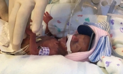 Jaksiri Ruiz-Toledo dio a la luz a su hija el 12 de agosto de este año, cuando llevaba solo 26 semanas de embarazo