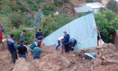 Presumen que una señora está sepultada en el lugar/Foto. RRSS