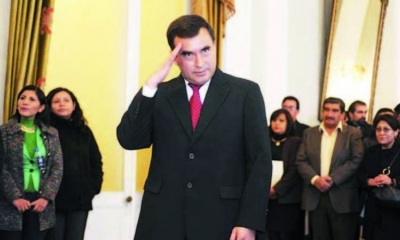 Juan Ramón Quintana fue ministro de Presidencia en 2019, el último año de Evo en el poder. Foto: Archivo. 