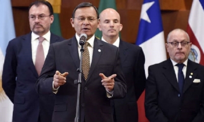 El Grupo de Lima, que integran una docena de países latinoamericanos y Canadá