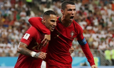 Con este resultado, los lusos clasifican segundos de su grupo. A Cristiano Ronaldo le atajaron un penal. Foto: RT