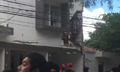 Las cámaras de seguridad captaron el momento/Foto. Captura de pantalla