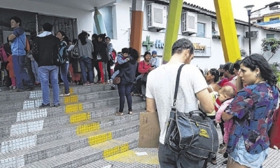 Pacientes llegaron ayer al Hospital de Niños, pero se toparon con las puertas cerradas por otro paro médico