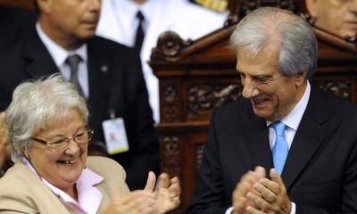 La vicepresidenta de Uruguay, Lucía Topolansky.