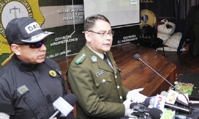 Aguilera inicia su gestión en Santa Cruz/Foto. RRSS